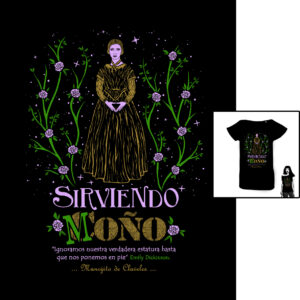 Camiseta Sirviendo Coño de Manojito de Claveles patrón femenino